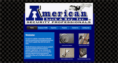 Desktop Screenshot of american-lockandkey.com