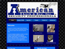 Tablet Screenshot of american-lockandkey.com
